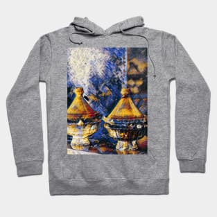 Moroccan Tagine Oil Painting Gift Hoodie